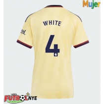 Camiseta Arsenal Ben White #4 Tercera Equipación para mujer 2026-27 manga corta